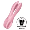 SATISFYER - HÁRMAS, 1 VIBRÁTOR PINK