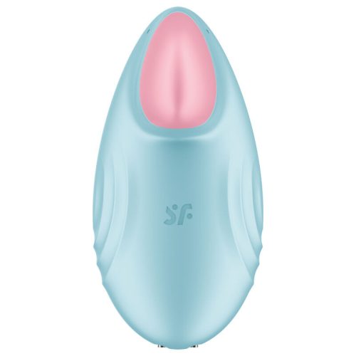 SATISFYER - TRÓPUSI TIPP LEFEKTETETT VIBRÁTOR KÉK