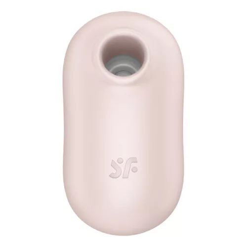 SATISFYER - PRO TO GO 2 DUPLA LÉGPULZUSSTIMULÁTOR ÉS VIBRÁTOR BÉZS