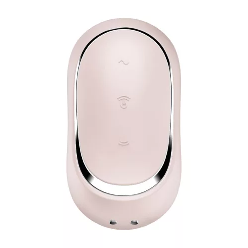 SATISFYER - PRO TO GO 2 DUPLA LÉGPULZUSSTIMULÁTOR ÉS VIBRÁTOR BÉZS