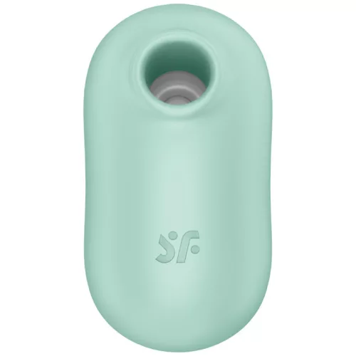 SATISFYER - PRO TO GO 2 DUPLA LÉGPULZUSSTIMULÁTOR ÉS VIBRÁTOR ZÖLD