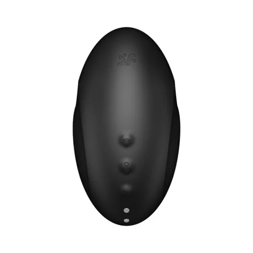 SATISFYER - VULVA LOVER 3 AIR PULSE STIMULATOR & VIBRATOR BLACK