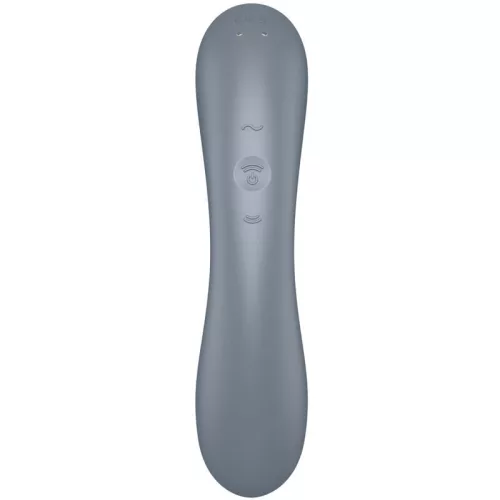 SATISFYER - CURVE TRINITY 1 LEVEGŐ IMPULZUS REZGÉS SZÜRKE