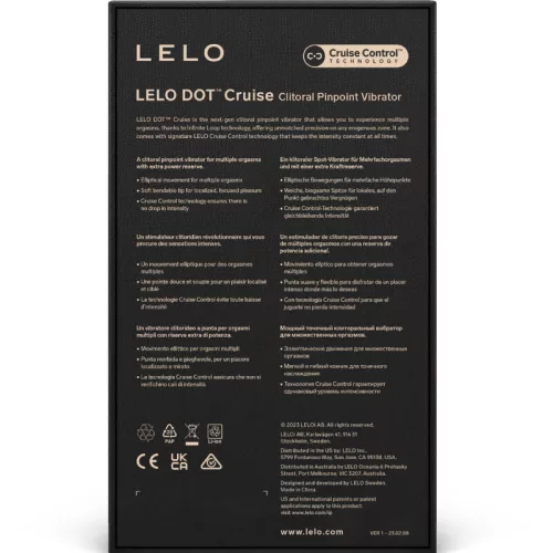 LELO - DOT CRUISE KLITORIS STIMULÁTOR OKKERANCS NARANCS