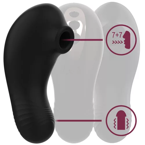 RITHUAL - SHUSHU PRO POCKET CLITORIS STIMULÁTOR 2 ERŐS SUGÁRHAJTÁSÚ MOTOR