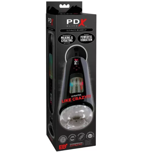 PDX ELITE - STROKER ULTIMATE MILKER 2 FORGÓ & VIBRÁTOR