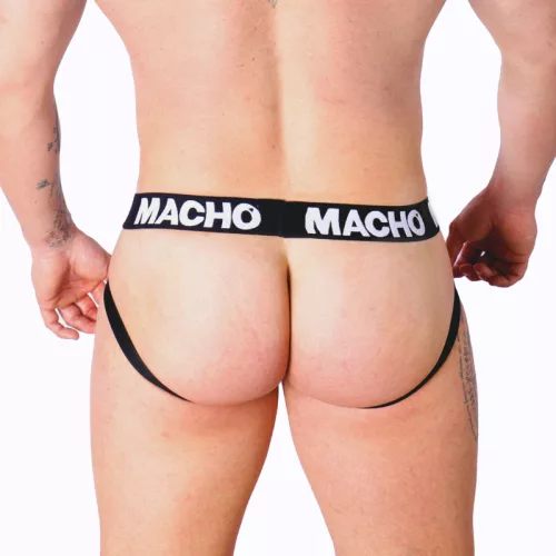 MACHO - MX26X1 JOCK GRID FEHÉR L