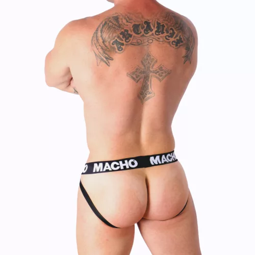 MACHO - MX26X1 JOCK GRID WHITE XL