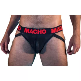 MACHO - MX26X2 SPORTOS FEKETE/PIROS L