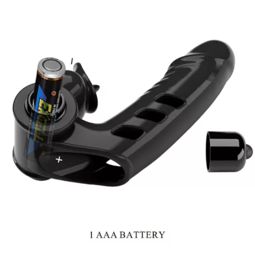 PRETTY LOVE - CORBIN BLACK VIBRÁTOR UJJFEDŐ