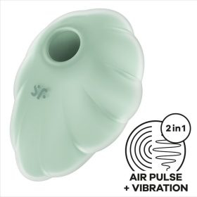 SATISFYER – CLOUD DANCER GREEN AIR PULSE VIBRÁTOR