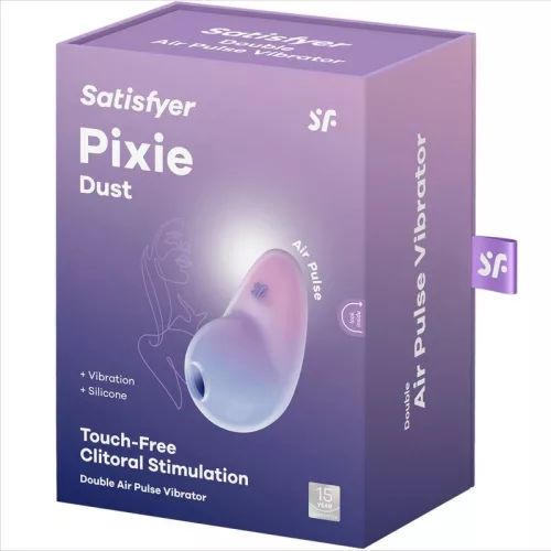 SATISFYER - PIXIE DUST LILAC AIR PLUSE STIMULÁTOR