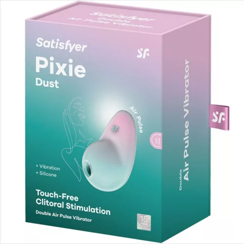 SATISFYER - PIXIE DUST BLUE AIR PLUSE STIMULÁTOR