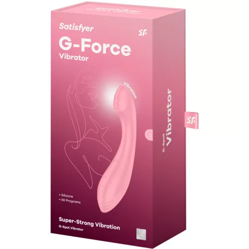 SATISFYER - G-FORCE VIBRÁTOR G-SPOT STIMULÁTOR PINK