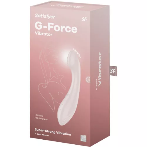 SATISFYER - G-FORCE VIBRÁTOR G-SPOT STIMULÁTOR BÉZS