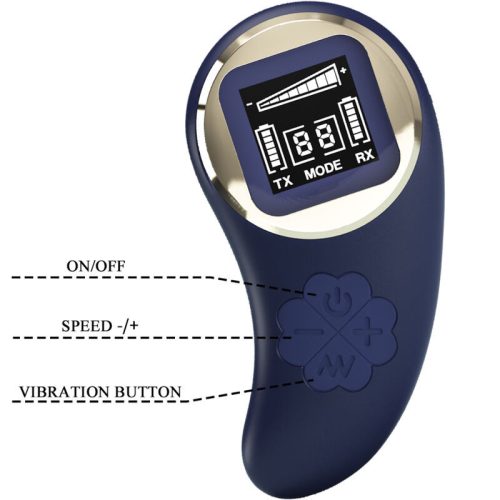 SZÉP SZERELEM – MINA VIBRÁLÓ TOJÁS TÁVIRÁNYÍTÓ KÉK