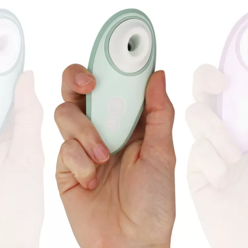 NŐCSÁBÁSZ - LIBERTY 2 CSIKLÓS STIMULÁTOR ÉS SZÍVÓS VILÁGOSZÖLD