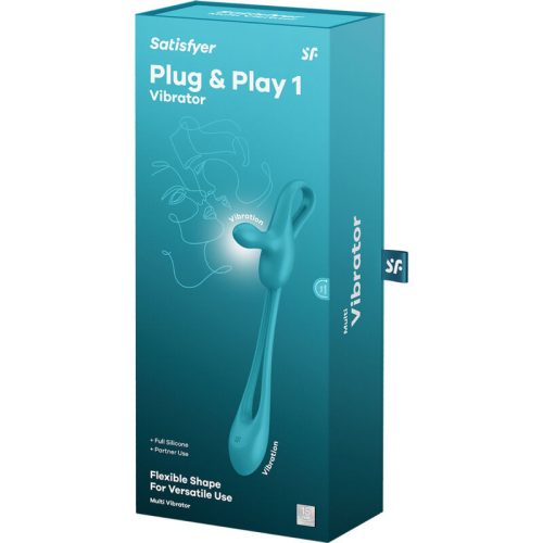SATISFYER - PLUG & PLAY 1 RUGALMAS MULTIVIBRÁTOR