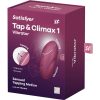 SATISFYER - TAP & CLIMAX 1 LAY-ON VIBRÁTOR PIROS