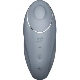 SATISFYER - TAP & CLIMAX 1 LE-ON VIBRÁTOR SZÜRKE