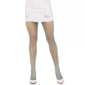 LEG AVENUE - LYCRA FISHNNET HARISNYÚ KÉK