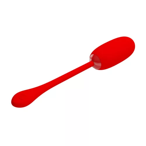 PRETTY LOVE - JULIUS VÍZÁLLÓ, ÚJRATÖLTHETŐ, REZGŐ TOJÁSVÖRÖS