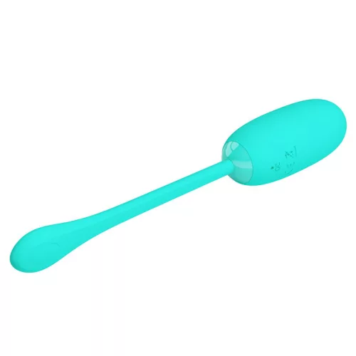 PRETTY LOVE - JULIUS VÍZÁLLÓ, ÚJRATÖLTHETŐ, REZGŐ TOJÁS AQUA GREEN