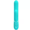 PRETTY LOVE - PERLITA MULTIFUNCTION 3 AZ 1-BEN G-SPOT VIBRÁTOR AQUA GREEN
