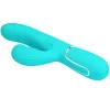 PRETTY LOVE - PERLITA MULTIFUNCTION 3 AZ 1-BEN G-SPOT VIBRÁTOR AQUA GREEN