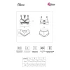 LIVCO CORSETTI DIVAT - PALMENOM LC 90614 BRA + PANTY BLACK L/XL