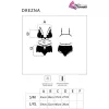 LIVCO CORSETTI DIVAT - DREZNA LC 90733 BRA + PANTY BLACK L/XL