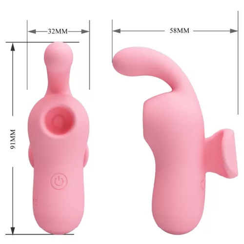 PRETTY LOVE - MINI FUN TOYS MAGIC FAIRY VIBRATOR & SUCKER ÁLTAL