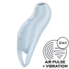 SATISFYER - POCKET PRO 1 KLITORIS STIMULÁTOR VILÁGOSKÉK