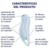 SATISFYER - POCKET PRO 1 KLITORIS STIMULÁTOR VILÁGOSKÉK