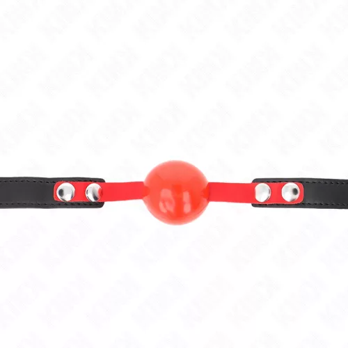 KINK - SOFT TPE BALL 4 CM GAG MODEL 4 60 x 2 CM ÁLLÍTHATÓ 37-52 CM