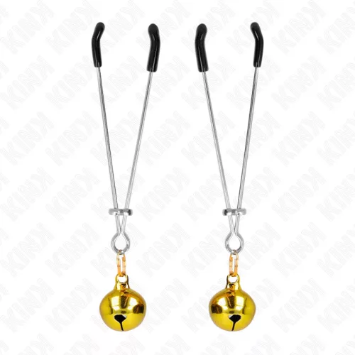 KINK - VÉKONY HARANGBIMBÓ BILINCSEK ARANY 7 CM