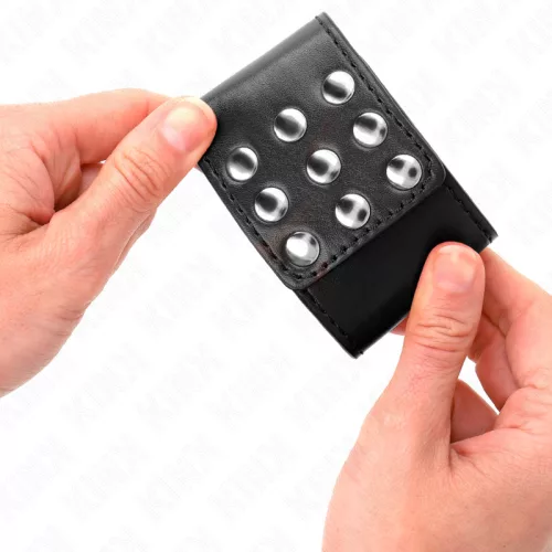 KINK - CSUKLÓRÖGZÍTŐK SNAP RÖGZÍTŐVEL FEKETE 19-24 CM X 5,5 CM