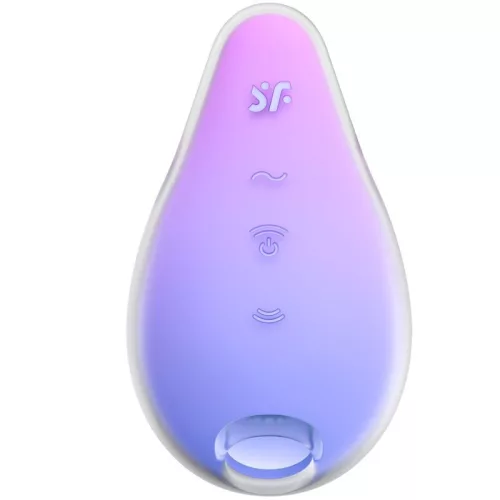 SATISFYER - SELLŐ VIBRÁTOR ÉS VIBRÁTOR IBOLYA ÉS RÓZSASZÍN