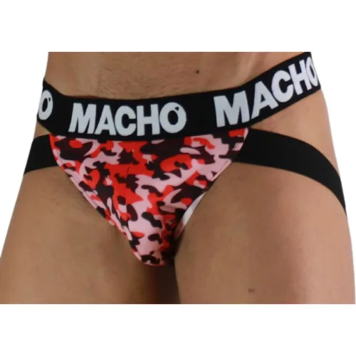 MACHÓ - MX28MR JOCK MILITARY RED XL