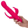 CALEXOTICS - JACK FANTASY TRIPLE HEATED VIBRÁTOR NYÚL PINK