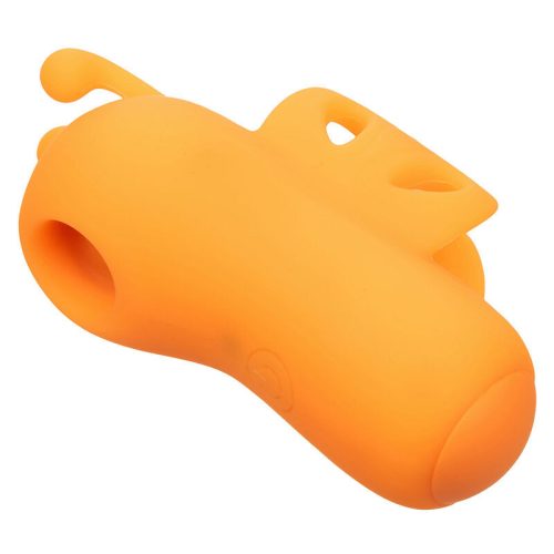 CALEXOTICS - NEON VIBRÁCIÓ A ZÜMMÖGŐ VIBRÁTOR FINGER STIMULATOR 10 VIBRATIONS ORANGE