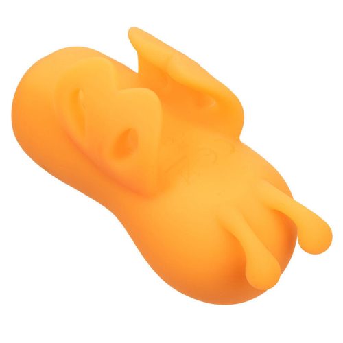 CALEXOTICS - NEON VIBRÁCIÓ A ZÜMMÖGŐ VIBRÁTOR FINGER STIMULATOR 10 VIBRATIONS ORANGE