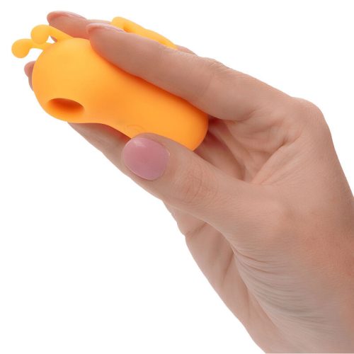 CALEXOTICS - NEON VIBRÁCIÓ A ZÜMMÖGŐ VIBRÁTOR FINGER STIMULATOR 10 VIBRATIONS ORANGE