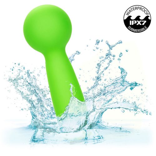 CALEXOTICS - NEON VIBRÁCIÓ BUBBLY VIBE MINI MASSAGER 10 VIBRATIONS GREEN