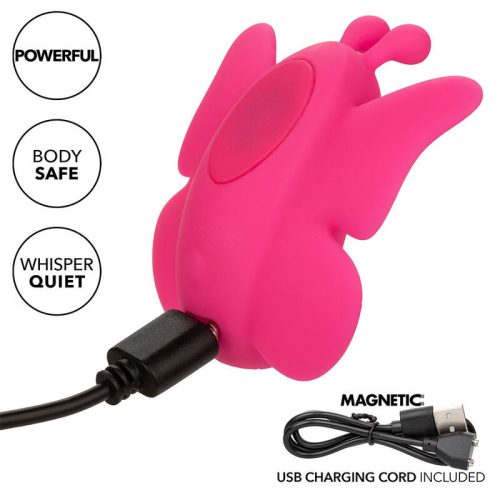 CALEXOTICS - NEON VIBRÁCIÓK A FLUTTER VIBE STIMULÁTOR 10 REZGÉSEK PINK