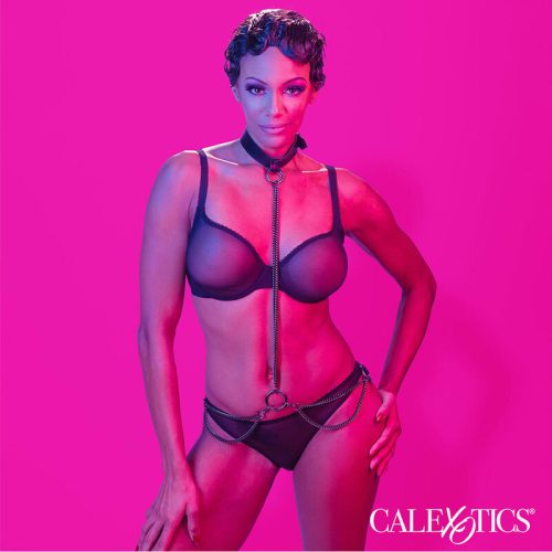 CALEXOTICS - EUPHORIA LÁNC HALTER NYAKÖRV ÉS PÓRÁZ