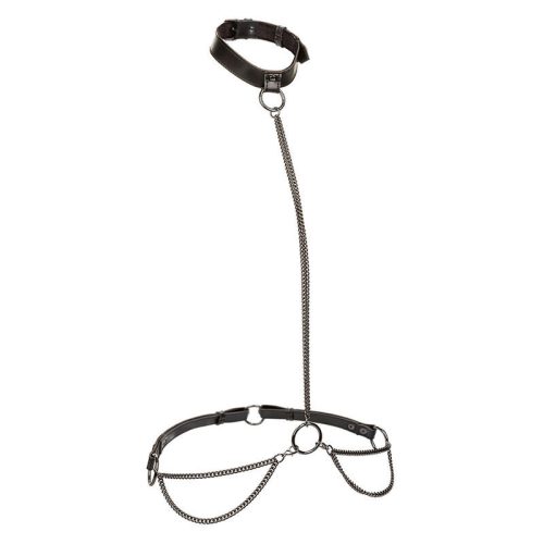 CALEXOTICS - EUPHORIA LÁNC HALTER NYAKÖRV ÉS PÓRÁZ PLUSZ MÉRET
