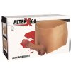 REJTETT VÁGY - ALTER EGO BOXERSHOT PÉNISSZEL 18 CM L MÉRET