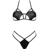 LIVCO CORSETTI DIVAT - JIMENA LC 20216 BRA + TANGA FEKETE EGYMÉRETŰ, EGYMÉRETŰ.