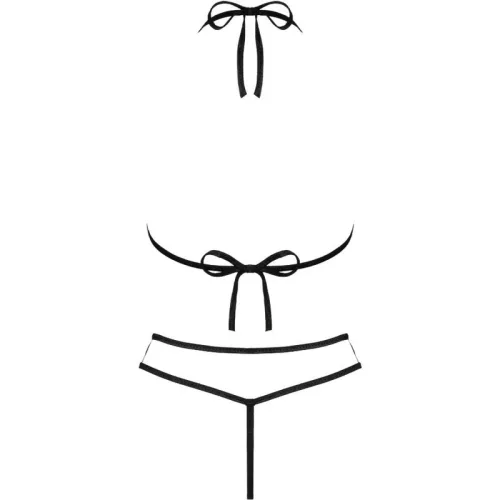 LIVCO CORSETTI DIVAT - JIMENA LC 20216 BRA + TANGA FEKETE EGYMÉRETŰ, EGYMÉRETŰ.